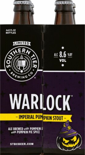 Southern Tier Brewing Company® Warlock® Imperial Pumpkin Stout Perspective: right