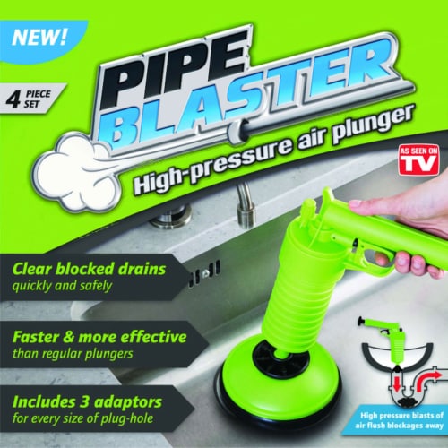 High Pressure Air Plunger Perspective: right
