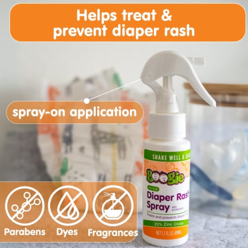 Boogie Bottoms® No-Rub Baby Diaper Rash Spray Perspective: right