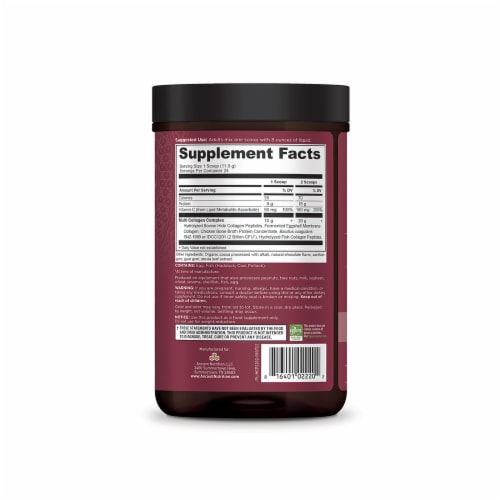 Ancient Nutrition Chocolate Multi Collagen Protein Perspective: right