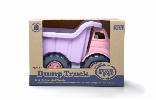 Green Toys Toy Dump Truck - Pink Perspective: right