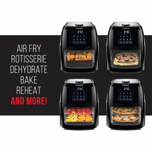 Chefman Multifunctional Digital Air Fryer+ Rotisserie, Dehydrator