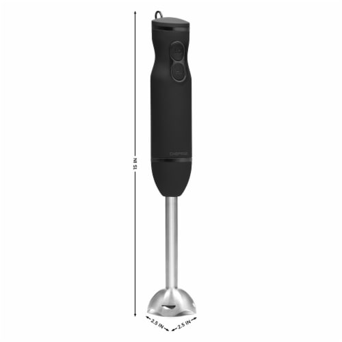 Chefman Immersion Stick 300 Watt Hand Blender - Black Perspective: right