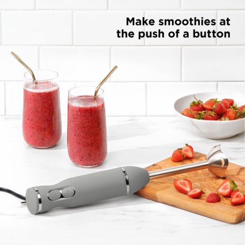 Chefman Immersion Stick Hand Blender - Gray Perspective: right