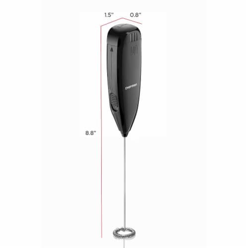 Chefman Battery Powered Electric Handheld Milk Frother Perspective: right