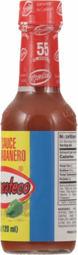 El Yucateco® Chile Habanero Hot Sauce Perspective: right