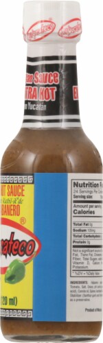 El Yucateco Xxxtra Hot Chile Habanero Sauce Perspective: right