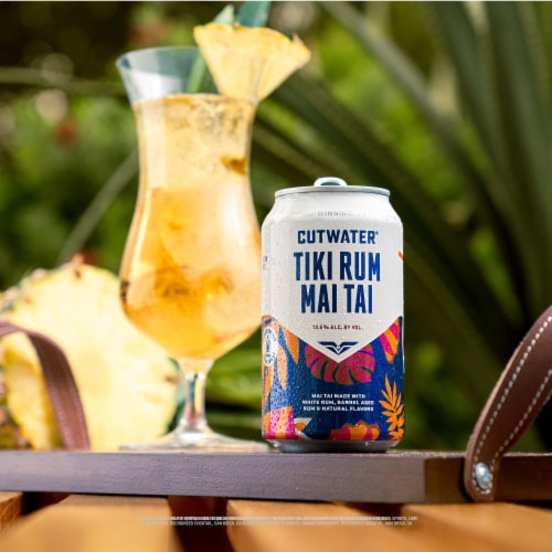Cutwater Tiki Rum Mai Tai Perspective: right