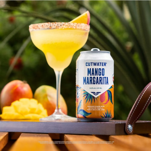 Cutwater Tequila Mango Margarita 355 ml Can Perspective: right