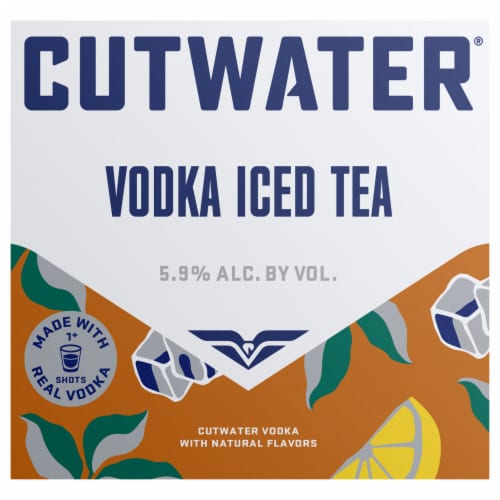 Cutwater Vodka Tea Perspective: right