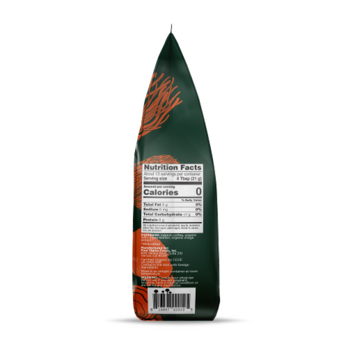 Four Sigmatic® Mushroom Coffee Mix Dark Roast Ground Coffee Perspective: right