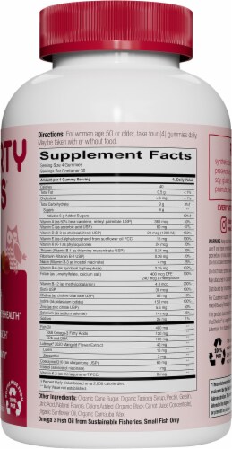 SmartyPants® Masters Complete Women's 50 Plus Multivitamin Gummies Perspective: right
