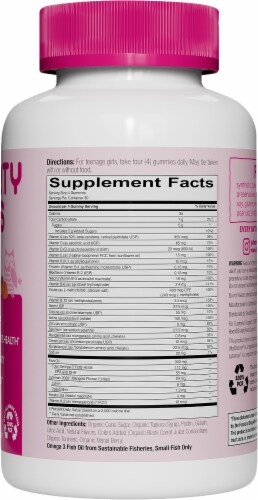 SmartyPants Teen Girl Complete Multivitamin Gummies Perspective: right