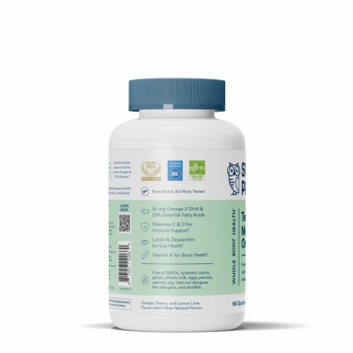 SmartyPants Teen Guy Complete Multivitamin Gummies Perspective: right