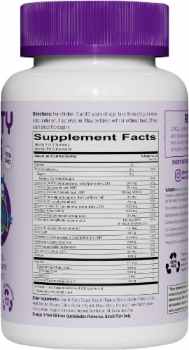 SmartyPants Toddler Formula Multivitamin Gummies Perspective: right