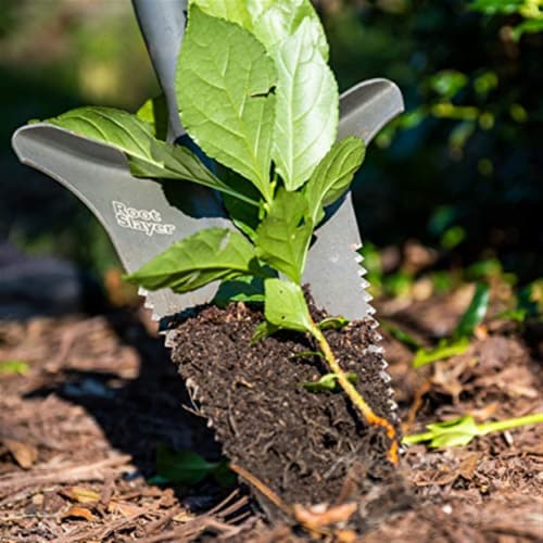 Radius Carbon Steel blade Poly Handle 10.5 in. W x 44.5 in. L Shovel - Total Qty: 1 Perspective: right