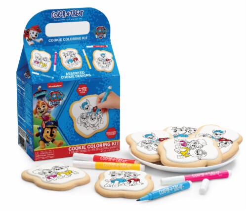 The Decorated Cookie Company Color-A-Treat™ Nickelodeon Paw Patrol Cookie Coloring Kit Perspective: right