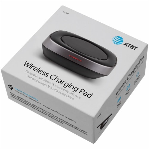 Fast-Charge Wireless Charging Pad (10W) Perspective: right