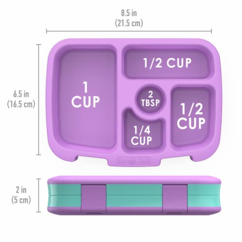 Bentgo Mermaid Kids Lunch Box Perspective: right