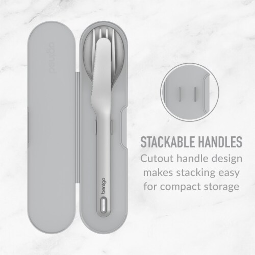 Bentgo® Portable Travel Utensil Set Perspective: right
