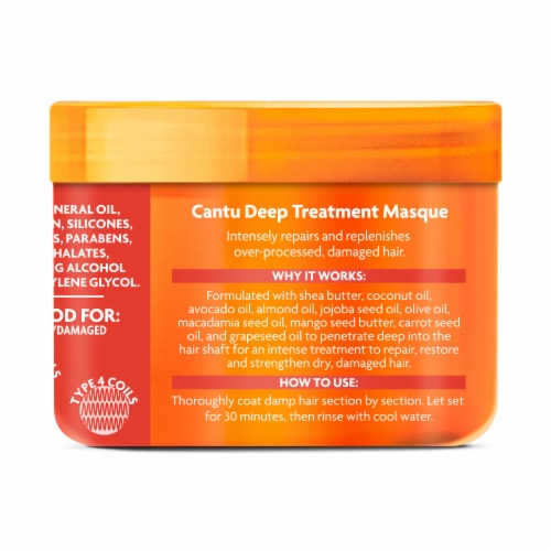 Cantu® Shea Butter Deep Treatment Masque Perspective: right