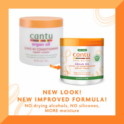 Cantu® Leave In Argan Oil Conditioner Perspective: right