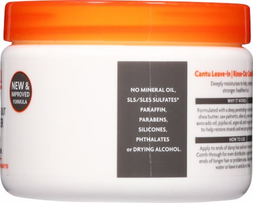 Cantu® Men’s Collection Shea Butter Leave-In Conditioner Perspective: right