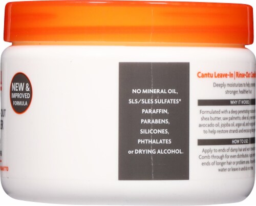 Cantu® For Men Shea Butter Leave-In Rinse-Out Conditioner Perspective: right