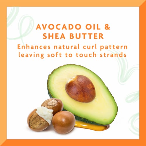 Cantu® Silicone-Free Avocado Hydrating Curl Activator Cream Perspective: right