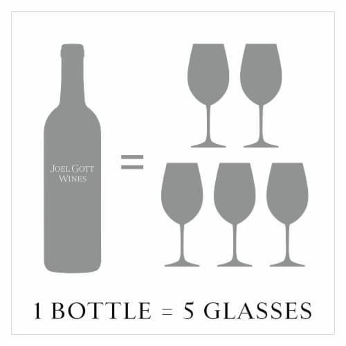 Joel Gott Palisades California Artist Series California Red Wine 750 ml Perspective: right