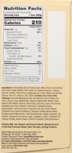 Robert Irvine's Fit Crunch® Peanut Butter & Jelly High Protein Baked Bars Perspective: right