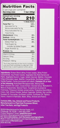 Robert Irvine's Fit Crunch® Chocolate Brownie Protein Baked Bar Multipack Perspective: right