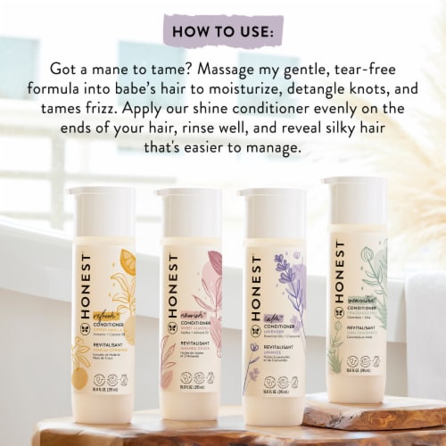 The Honest Company Refresh Citrus Vanilla Conditioner Perspective: right