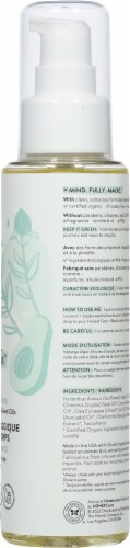 Honest® Organic Fragrance Free Body Oil Perspective: right