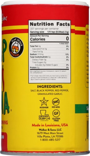 Slap Ya Mama® Cajun Seasoning Perspective: right