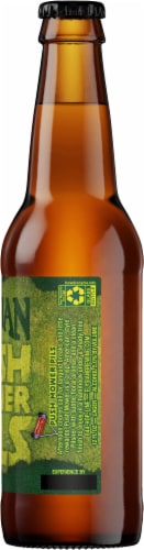 Elysian Brewing Company Push Mower Pilsner Seasonal Beer Perspective: right