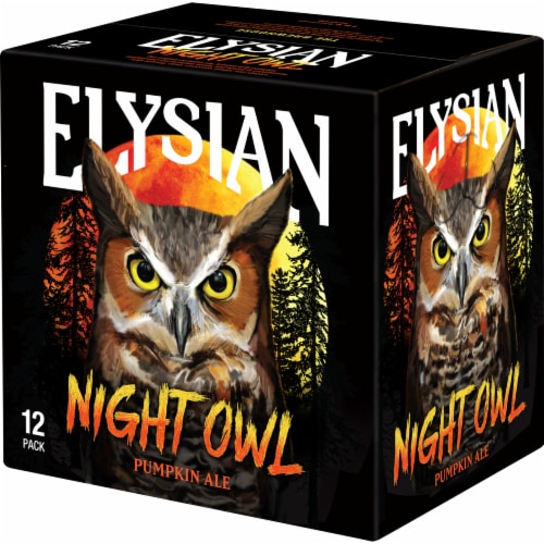 Elysian Brewing Company Night Owl Pumpkin Ale Perspective: right