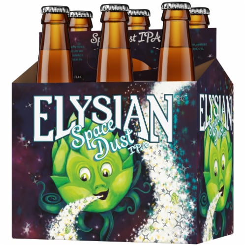 Elysian Space Dust Craft India Pale Ale Beer Perspective: right
