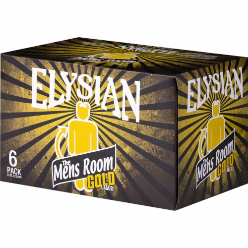 Elysian Brewing The Mens Room Gold Lager Perspective: right