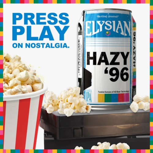 Elysian Hazy '96 Hazy IPA Perspective: right