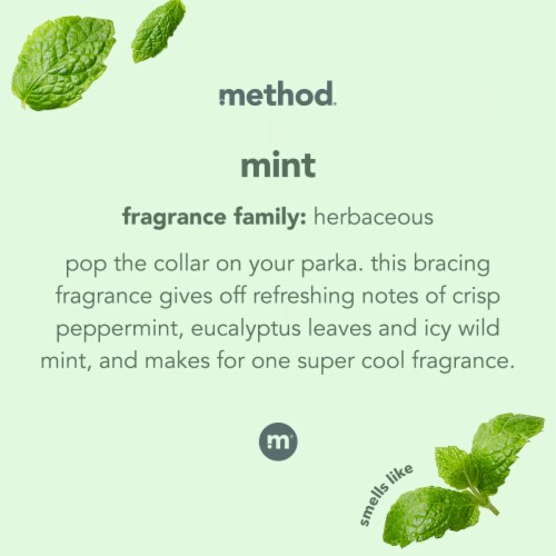 Method Mint Glass Cleaner Cleaner Perspective: right