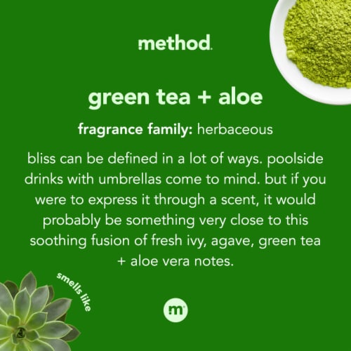 Method Foaming Hand Soap Green Tea + Aloe Made Without Parabens or Phthalates Perspective: right