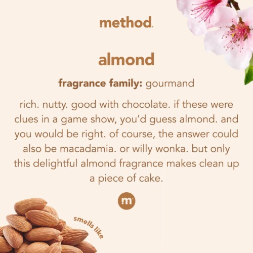 Method Almond Squirt + Mop Hardwood Floor Cleaner Perspective: right