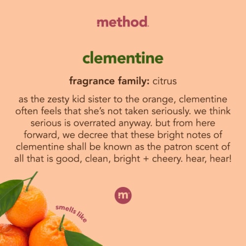 Method Clementine Dish Soap Perspective: right