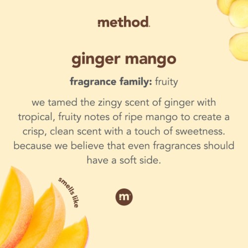 Method Ginger Mango Laundry Detergent Perspective: right