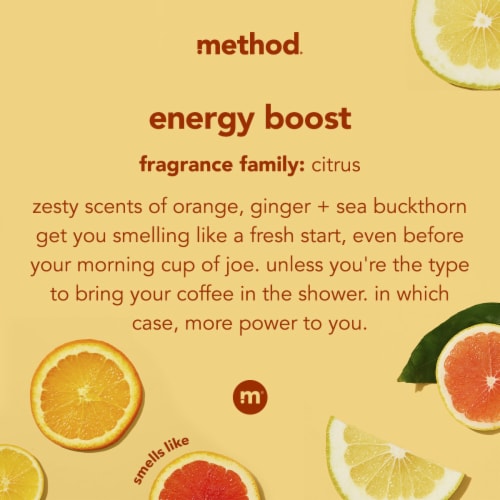 METHOD Body Wash Energy Boost Perspective: right