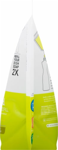 Method Lime & Sea Salt Dish Soap Refill Perspective: right