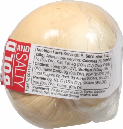 Murray's® Smoked Mozzarella Ball Perspective: right