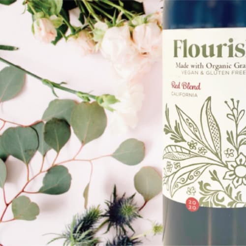 Flourish Organic Red Blend Perspective: right