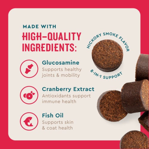 VETIQ 8-in-1 Multifunctional Dog Chew Perspective: right